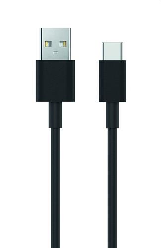 2GO USB data cable USB-C 3.1 100cm black