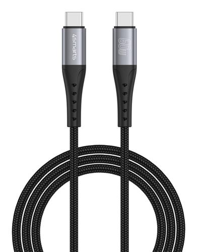 4smarts USB-C PrimeCord 60W 1.5m Black