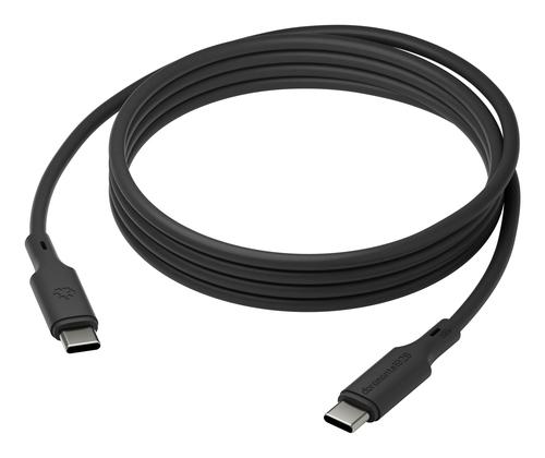 dbramante1928 re-charge IT - Cable - 2m USB-C/USB-C 100W - BLK