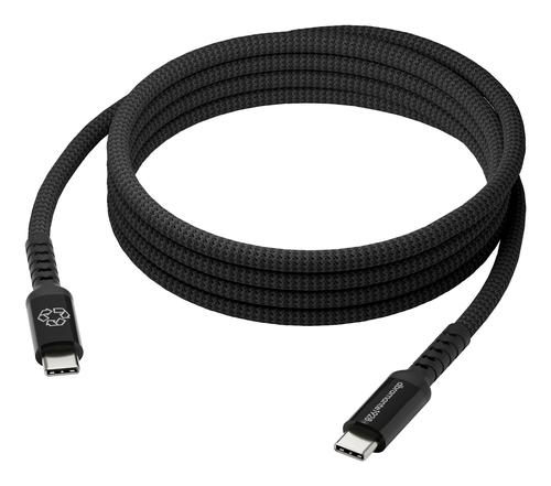 dbramante1928 recharge IT - Cable - BRD - 2m USB-C/USB-C 100W - Black