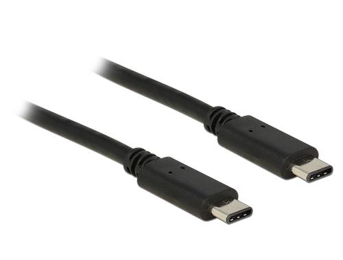 Delock USB Cable C - C St/St 0.50m black