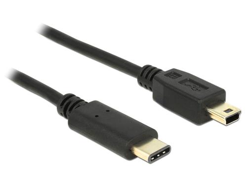 Delock USB Cable C - Mini-B St/St 2m black
