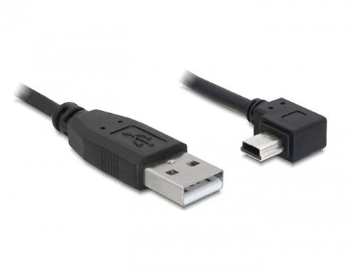Delock USB Cable A - Mini-B St/St 2.00m 90°