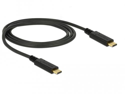 Delock USB 3.1 Gen2 C C E-Marker 3A 1.0m black