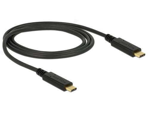 Delock USB 3.1 Gen2 C C E-Marker 5A 1.0m black