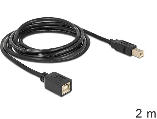 Delock USB Version B - B St/Bu 2.00m sw