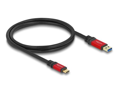 Delock USB 10 Gbps USB Type-A to USB Type-C cable, 1m