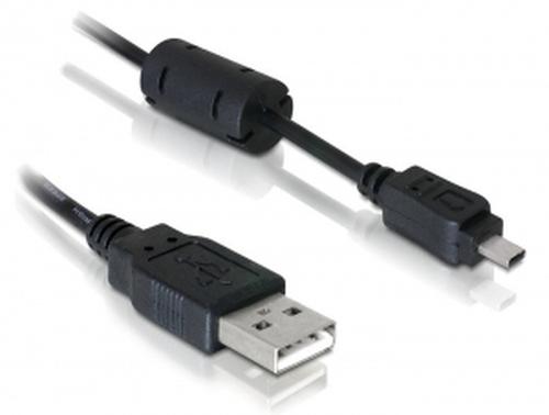 Delock USB2.0 Type A Camera Cable - Nikon UC-6 8Pin