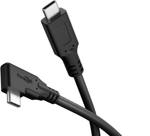 Goobay 79433 USB cable 2 m USB C 40 Gbit/s 240 W Black