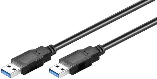 Goobay TCOCUAA18U3 USB cable, USB 3.2 Gen 1 (3.1 Gen 1), 3 m, USB A, Black