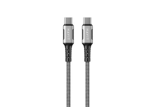 HAVIT CB6297 – Magnetic USB Type-C to USB Type-C cable, 1m (black)