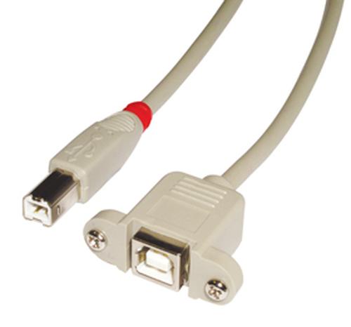 Lindy USB 2.0 Extension Type B/B M/F 0.5m