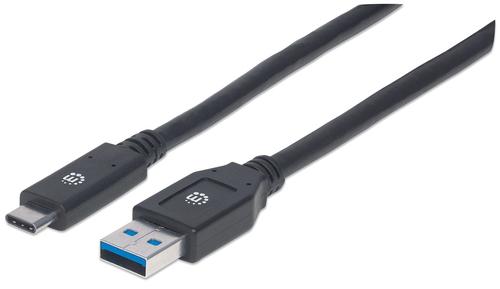 Manhattan USB 3.1 Gen1 Type C-Cable C-Plug/A-Plug 3m