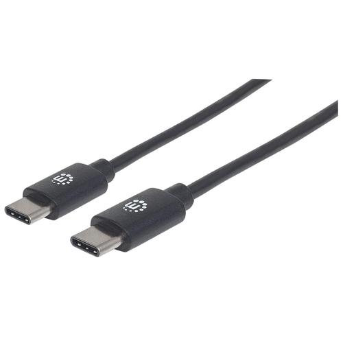 Manhattan USB C connector cable USB2.0 C-plug/C-plug 1m