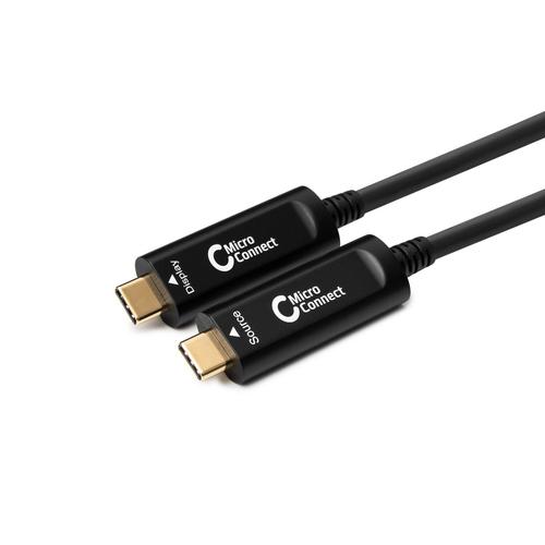 MicroConnect USB3.1CC3OP USB cable, USB 3.2 Gen 2 (3.1 Gen 2), 3 m, USB C, Black