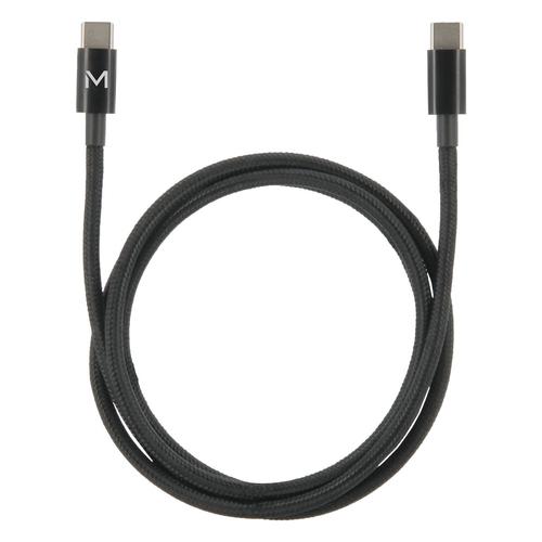 Mobilis USB C / USB C Cable - 1m - 100W - Black