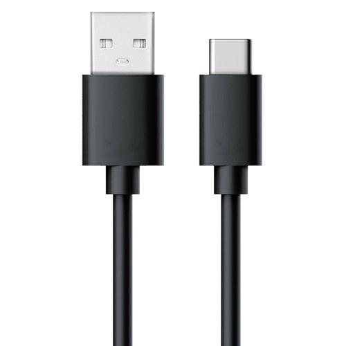 Realpower Data cable black USB-A to USB-C