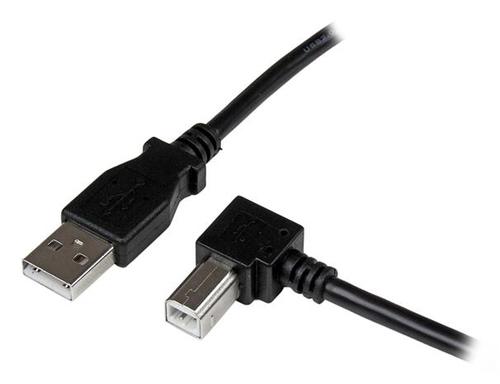 StarTech.com 1m USB 2.0 A to Right Angle B Cable - Male/Male