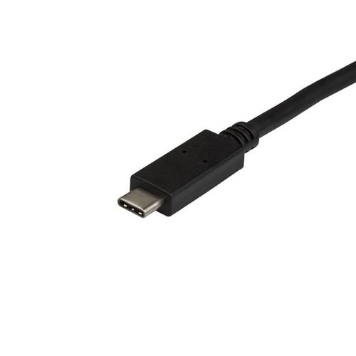 StarTech.com 1.6ft (50cm) USB-A to USB-C Charging Cable, USB 10Gbps, Charge AND Sync, 3A - USB Charging Cord