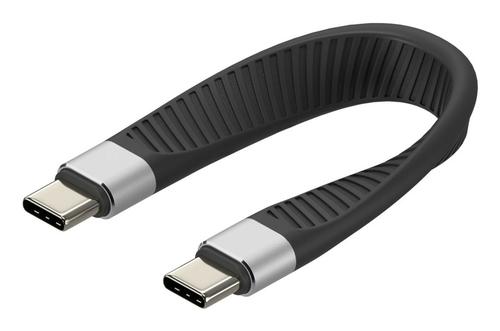 Techly USB4 Gen3 C to C Flexible Cable