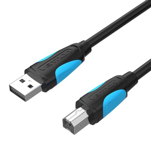 Vention USB2.0 A Male to B Male Print Cable, 1M, Black