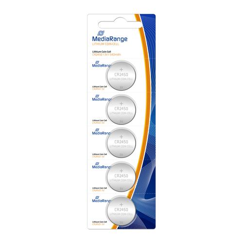 MediaRange Lithium/CR2450 3V 5Pcs. Battery Button