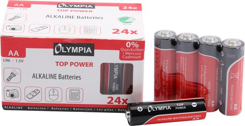Olympia Olympia Alkaline Batteries AA 24 pieces