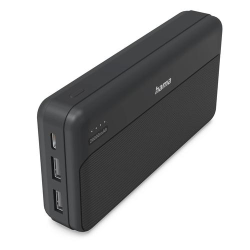 Hama Pocket 20 Lithium Polymer (LiPo) 20000 mAh Anthracite