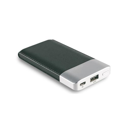 Realpower Powerbank PB-4000 Fashion Black 4,000mAh