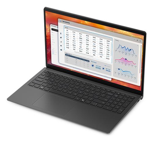 DELL Pro 15 Essential PV15265 AMD Ryzen™ 5 130 Laptop 39.6 cm (15.6") Full HD 16 GB DDR5-SDRAM 512 GB SSD Wi-Fi 6 (802.11ax) Windows 11 Pro Nordic Black