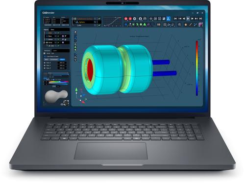 DELL Pro Max 18 Plus MB18250 Intel Core Ultra 7 265HX Mobile workstation 45.7 cm (18) Quad HD+ 32 GB DDR5-SDRAM 1 TB SSD NVIDIA RTX PRO 3000 Blackwell Wi-Fi 7 (802.11be) Windows 11 Pro Nordic Black