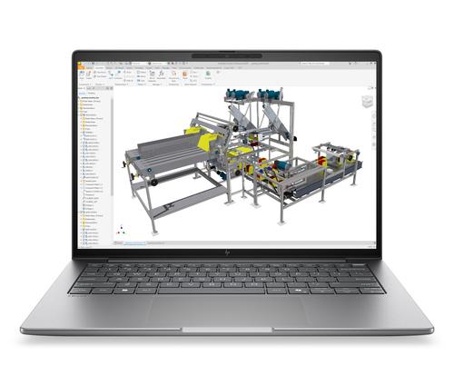HP ZBook 8 G2a Copilot+ PC AMD Ryzen AI 9 HX PRO 470 Mobile workstation 14" (35.6 cm) WUXGA 32 GB DDR5-SDRAM 512 GB SSD Wi-Fi 7 (802.11be) Windows 11 Pro AI Workstation, AI PC Silver