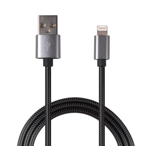2GO USB Charging/Data Cable "Luxury" Lighting 1m Metal