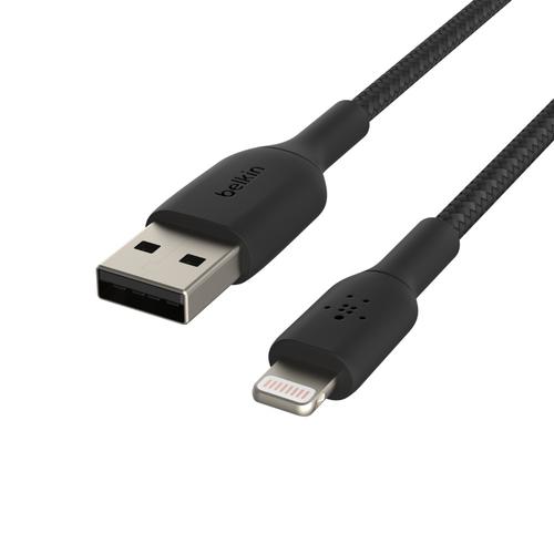 BELKIN CAA002BT1MBK lightning cable 1 m Black
