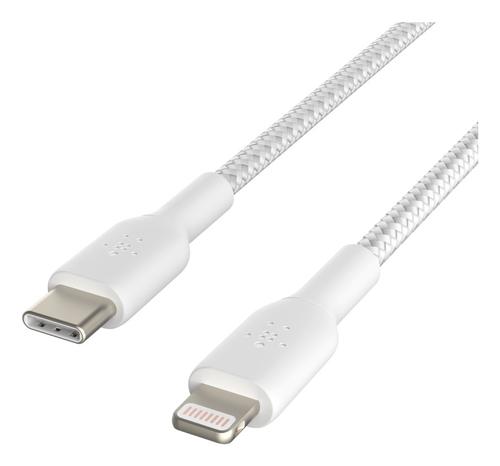 BELKIN CAA004BT2MWH lightning cable 2 m White