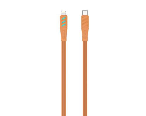 HAVIT CB6255 - USB-C to Lightning charging cable, 1 m (orange)