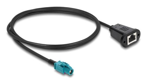 Delock HSD Cable from RJ45 Socket to RJ45 Socket, 1 m