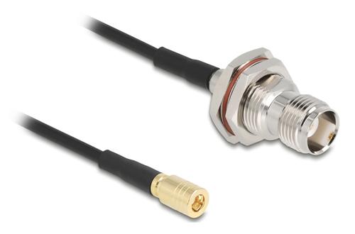 Delock Antenna cable TNC female to SMB male RG-174 20 cm