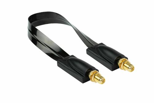 Kabelmeister Coaxial HF window through SMA-BU-BU 0.2m