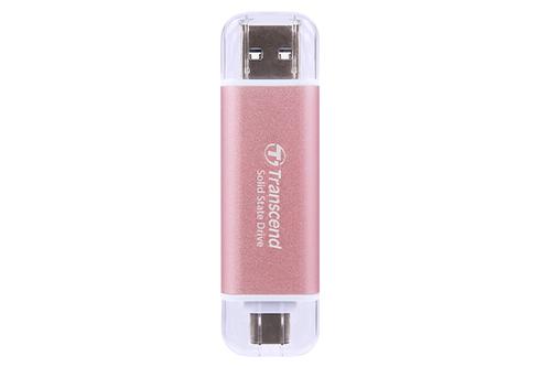 Transcend SSD 512GB ESD310P Portable, USB 10Gbps, Type-C/A