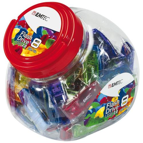 Emtec USB2.0 C410 32GB Candy Jar 80 pieces