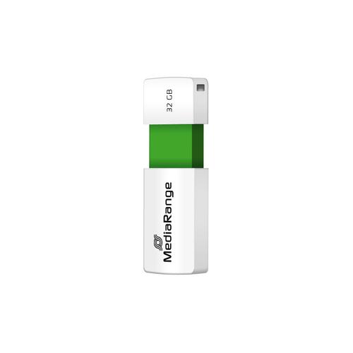 MediaRange Color Edition 32 GB (white/green, USB-A 2.0)