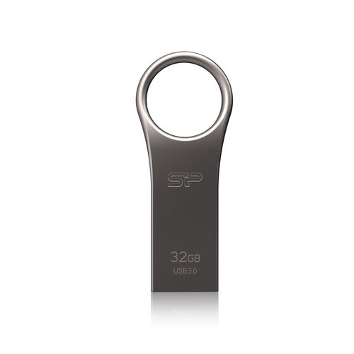 SILICON POWER USB Stick 32GB USB3.2 J80 Silver/Zinc Alu