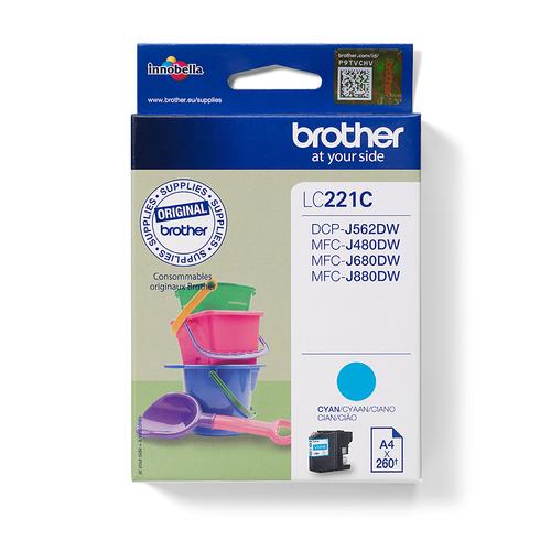 BROTHER Patron LC-221C MFC-J880DW
