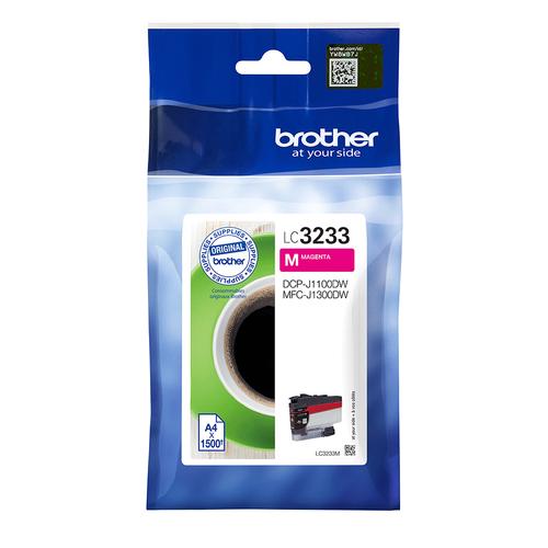 BROTHER LC3233M ink cartridge, 1 piece, Original Standard Yield Magenta