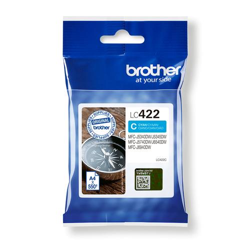BROTHER LC422C ink cartridge 1 pc(s)