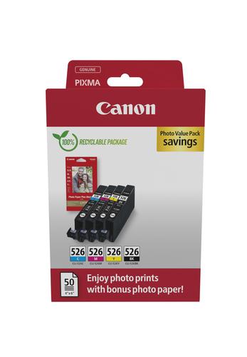 CANON Ink 4540B019 / CLI-526 BK,C,M,Y