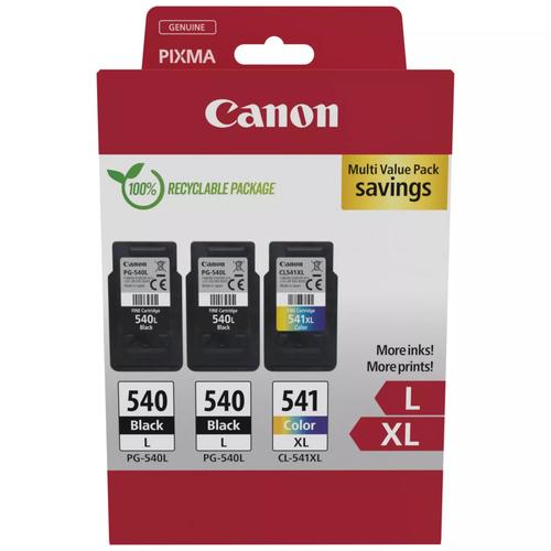 CANON Ink 5224B017 / PG-540L/CL-541XL XL Multipack 2 Black, Cyan, Magenta, Yellow