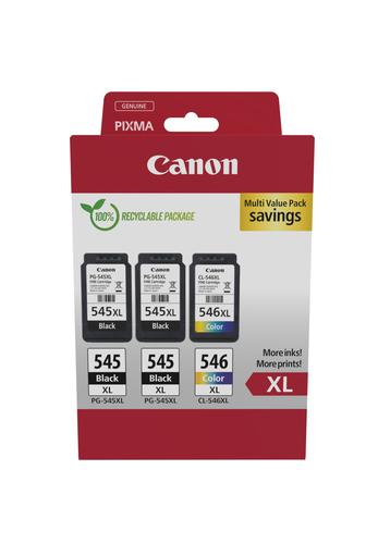 CANON Ink 8286B013 / PG-545XL/CL-546XL XL Multipack 2 Black, Cyan, Magenta, Yellow