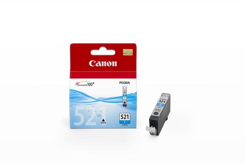 CANON CLI-521 C ink cartridge, 1 piece, Original Cyan